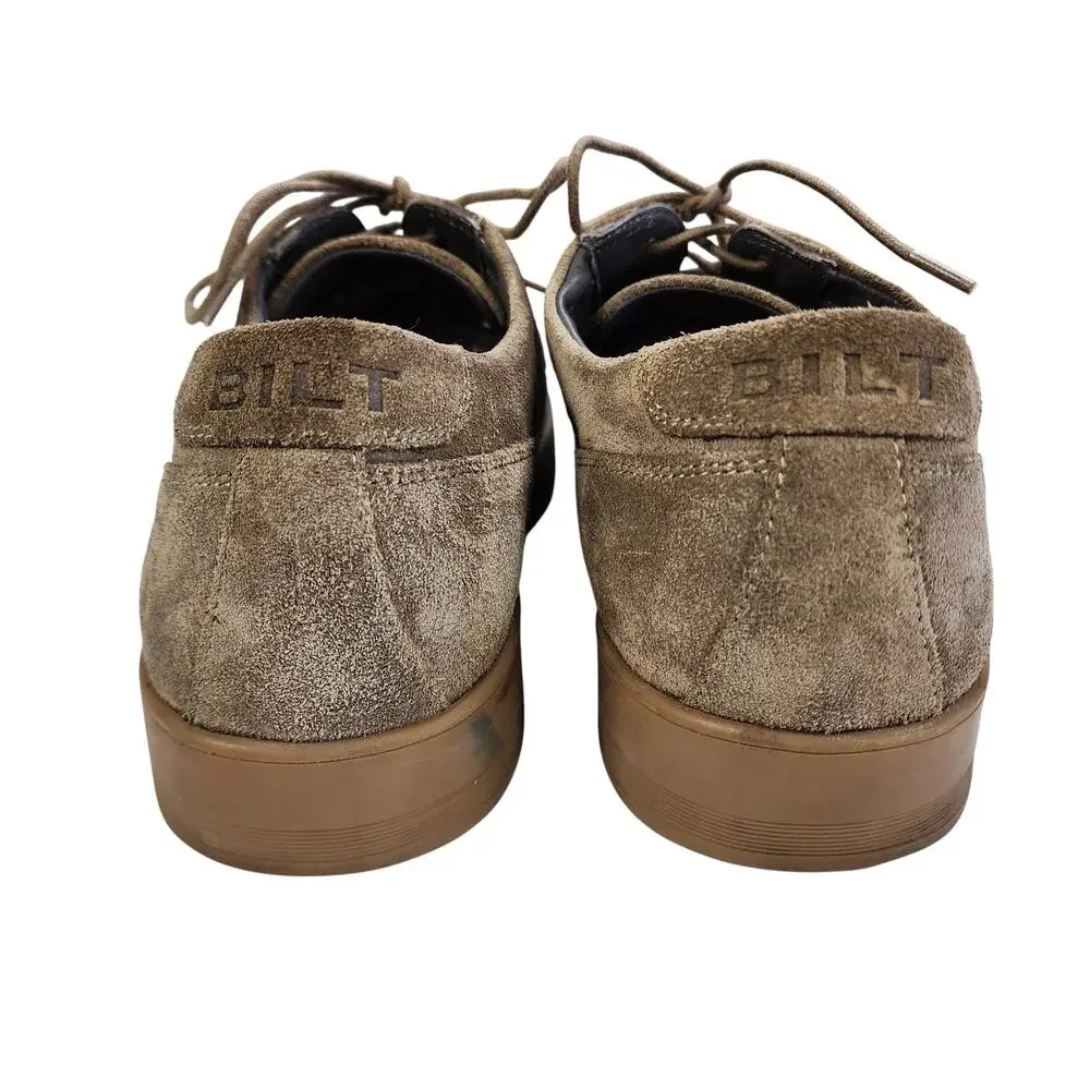 George Brown BILT Mens Sherman Derby Suede Lace Up Shoe Size 11‎ Brown Casual